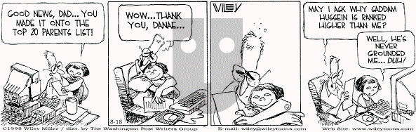 Non Sequitur on Tuesday August 18, 1998 Comic Strip