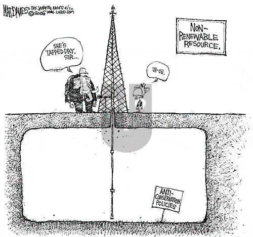 Matt Davies on Monday May 1, 2006 Comic Strip