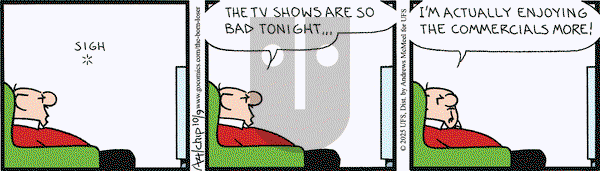 The Born Loser on Thursday October 9, 2025 Comic Strip