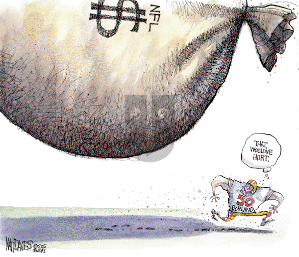 Matt Davies on Thursday March 19, 2015 Comic Strip