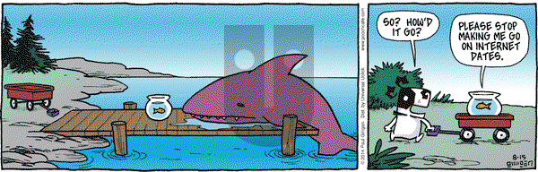 Pooch Cafe on Friday August 15, 2014 Comic Strip