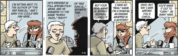 Doonesbury on Wednesday November 30, 2011 Comic Strip