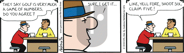 The Born Loser on Thursday August 16, 2018 Comic Strip