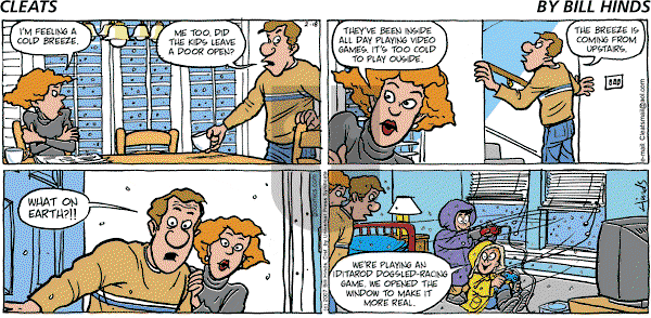 Cleats - Sunday February 18, 2007 Comic Strip