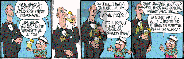 Monty on Friday April 23, 2021 Comic Strip