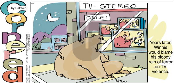 Cornered on Sunday September 23, 2001 Comic Strip
