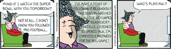 The Born Loser on Saturday February 2, 2019 Comic Strip