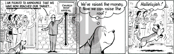 Fred Basset on Monday October 17, 2005 Comic Strip