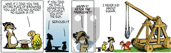 Over the Hedge on Tuesday February 17, 2015 Comic Strip