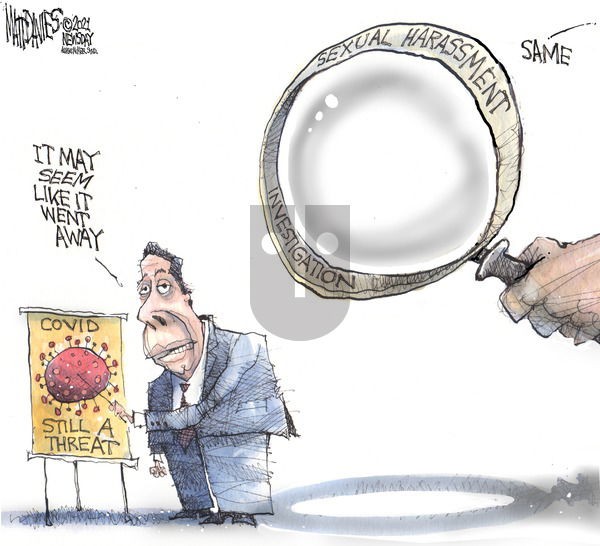 Matt Davies on Sunday July 18, 2021 Comic Strip