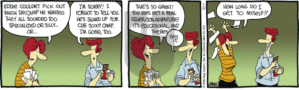 The Buckets on Tuesday May 24, 2016 Comic Strip