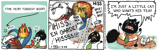Breaking Cat News on Wednesday July 29, 2020 Comic Strip