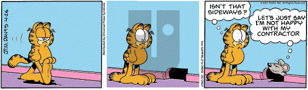 Garfield on Saturday July 7, 2007 Comic Strip