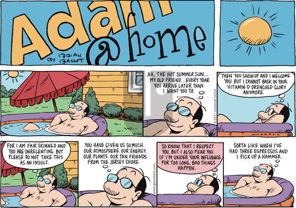 Adam@Home - Sunday June 26, 2011 Comic Strip