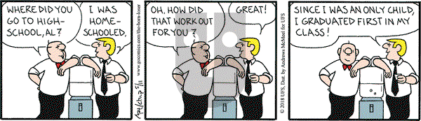 The Born Loser on Friday May 11, 2018 Comic Strip