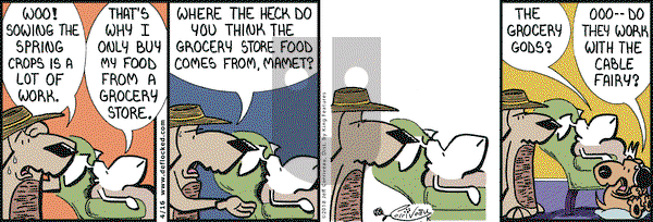 DeFlocked on Monday April 16, 2018 Comic Strip