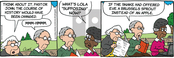 Lola on Tuesday October 1, 2013 Comic Strip