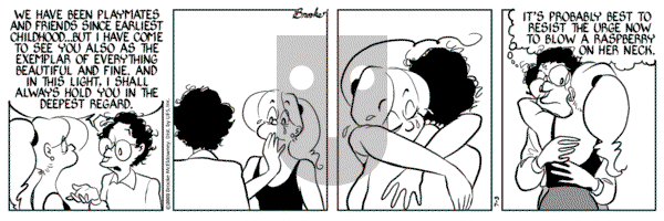 9 Chickweed Lane on Thursday July 3, 2003 Comic Strip