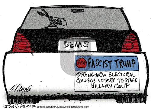Henry Payne on Friday December 16, 2016 Comic Strip