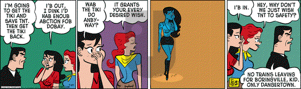 Rip Haywire on Saturday July 27, 2013 Comic Strip