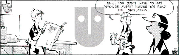 Lucky Cow on Friday August 31, 2007 Comic Strip