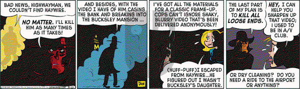 Rip Haywire on Wednesday August 13, 2014 Comic Strip