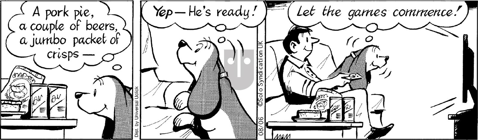 Fred Basset on Wednesday August 6, 2014 Comic Strip