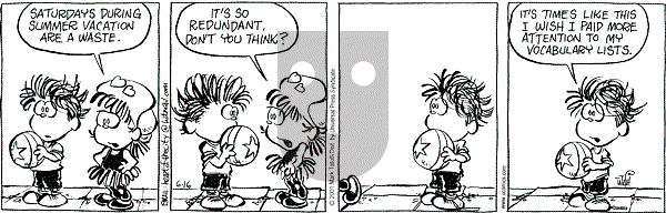 Heart of the City on Saturday June 16, 2001 Comic Strip