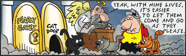 Frank and Ernest on Monday April 7, 2025 Comic Strip