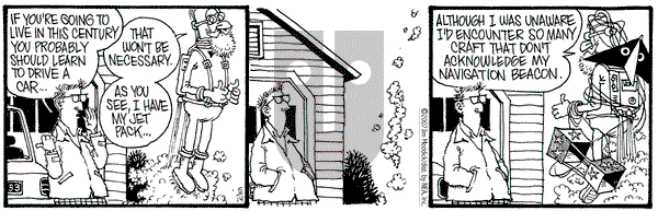 Monty on Monday May 14, 2007 Comic Strip