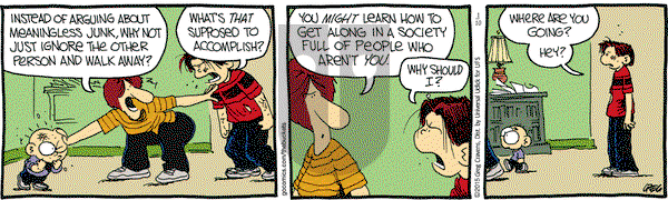 The Buckets on Saturday January 10, 2015 Comic Strip