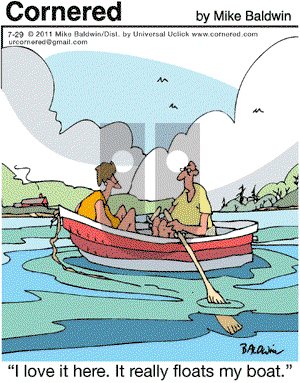 Cornered - Friday July 29, 2011 Comic Strip