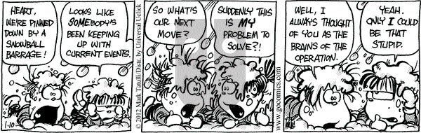 Heart of the City on Tuesday January 10, 2012 Comic Strip