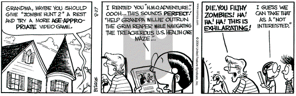 Grand Avenue on Friday August 27, 2004 Comic Strip