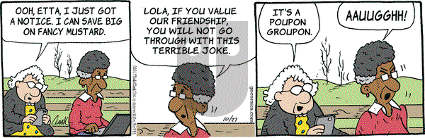 Lola on Friday October 27, 2017 Comic Strip