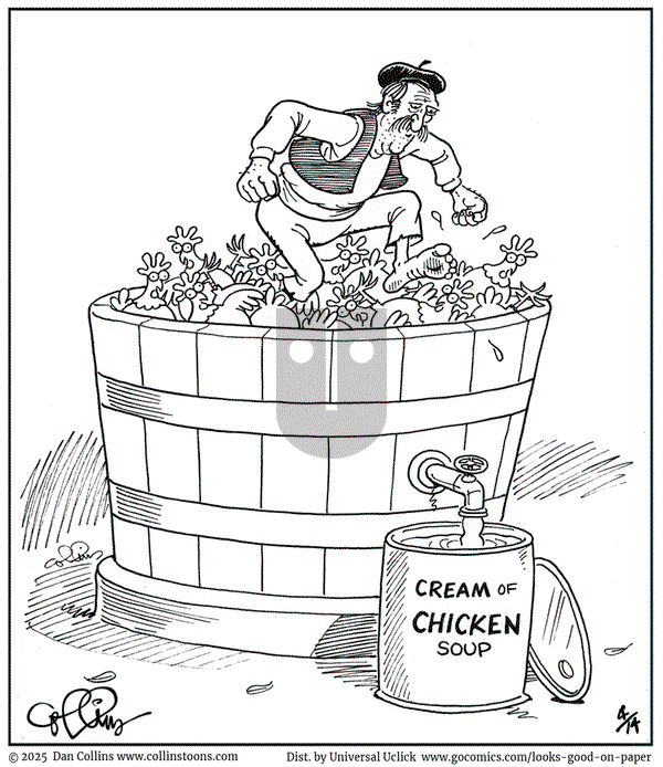 Looks Good on Paper on Monday April 14, 2025 Comic Strip