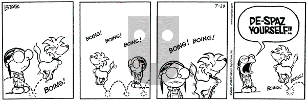 Grand Avenue on Saturday July 29, 2000 Comic Strip