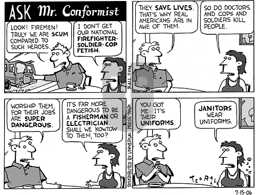 Ted Rall on Saturday July 15, 2006 Comic Strip