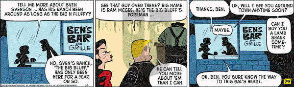 Rip Haywire on Friday January 5, 2018 Comic Strip