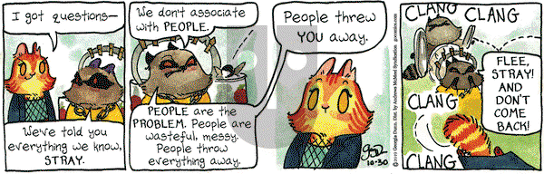 Breaking Cat News on Wednesday October 30, 2019 Comic Strip
