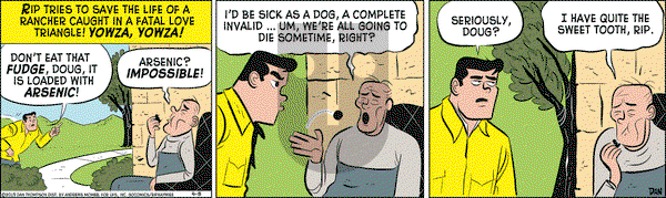 Rip Haywire on Monday April 8, 2019 Comic Strip