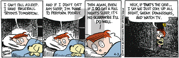 Red and Rover on Tuesday April 3, 2001 Comic Strip