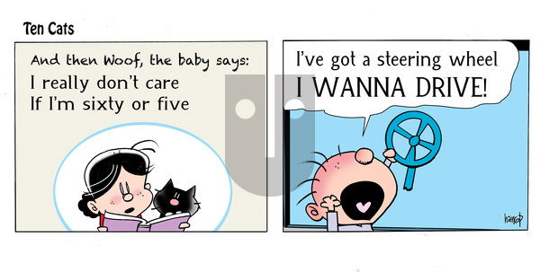 Ten Cats - Thursday February 22, 2024 Comic Strip