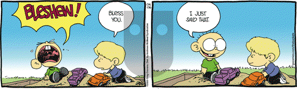The Buckets on Monday April 6, 2020 Comic Strip