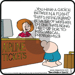 Ziggy on Wednesday February 14, 2001 Comic Strip