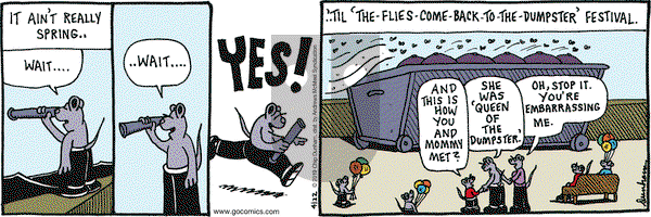 Overboard on Monday April 22, 2019 Comic Strip