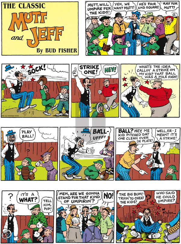 Mutt & Jeff - Sunday February 24, 2013 Comic Strip
