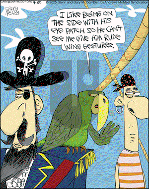 The Flying McCoys on Wednesday April 30, 2025 Comic Strip