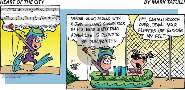 Heart of the City on Sunday July 1, 2012 Comic Strip