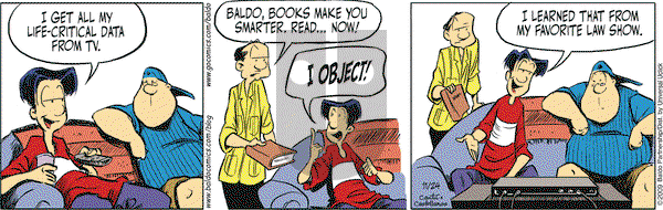 Baldo on Tuesday November 24, 2009 Comic Strip